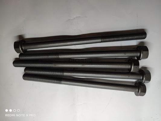 Baut Kepala Silinder Mesin Set 12 * 130mm 6D107 untuk Suku Cadang Mesin Cummins